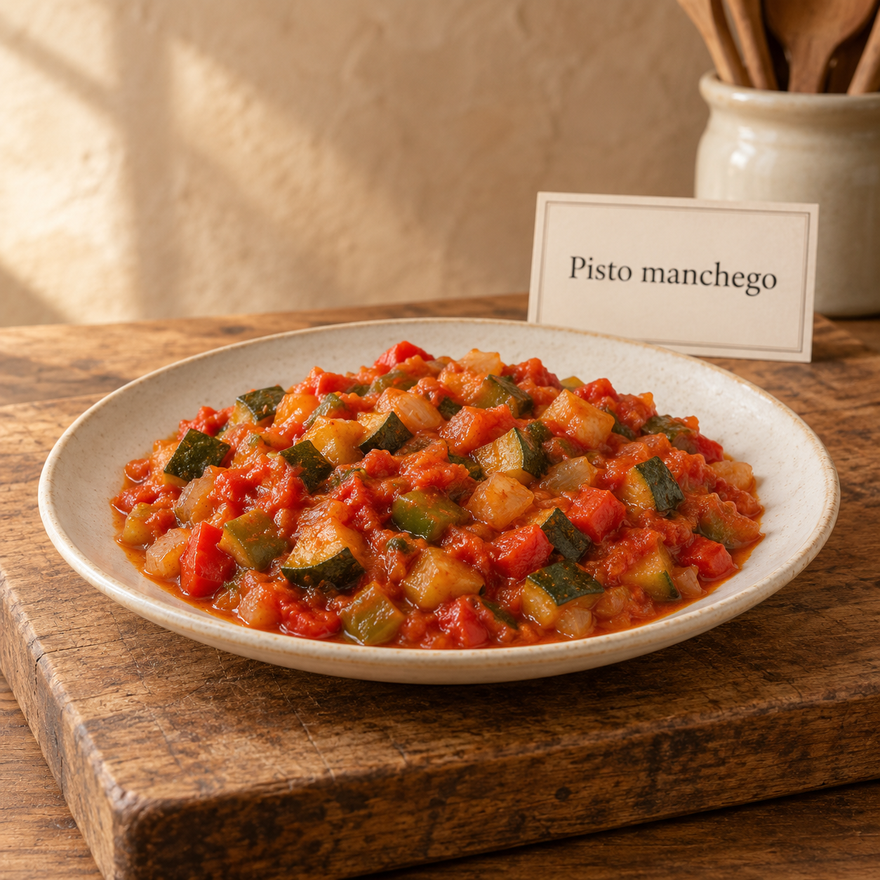 Pisto manchego tradicional