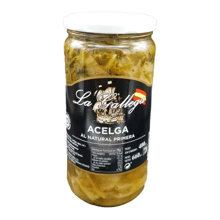 Acelgas en conserva