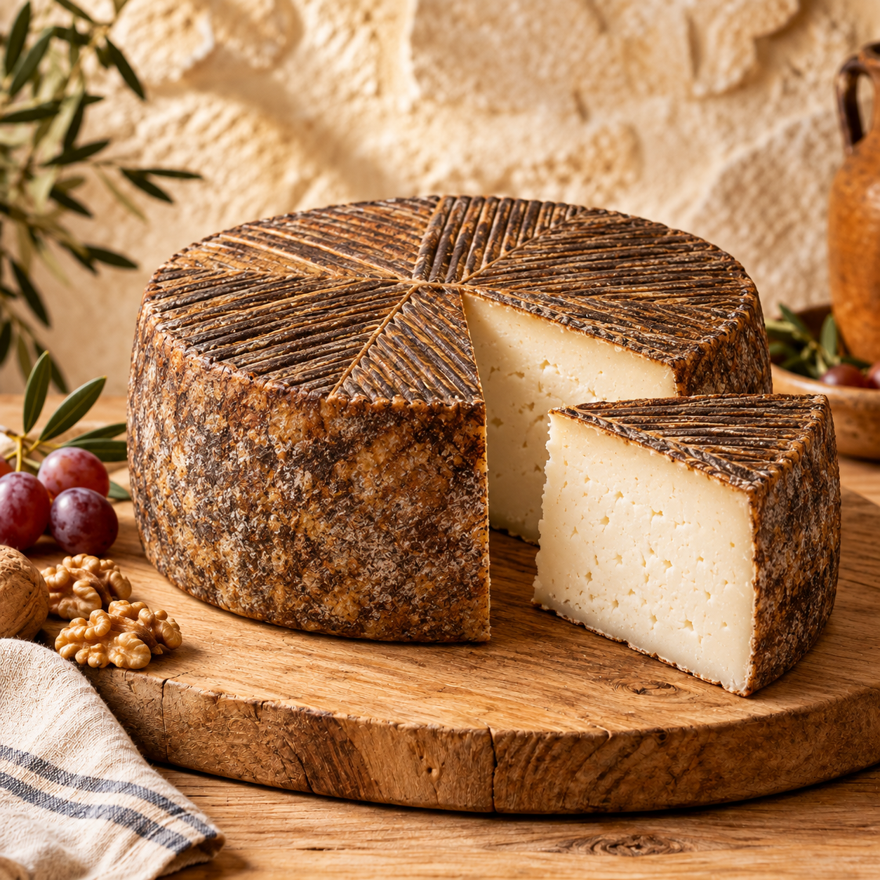 Queso de oveja de Burgos — curado
