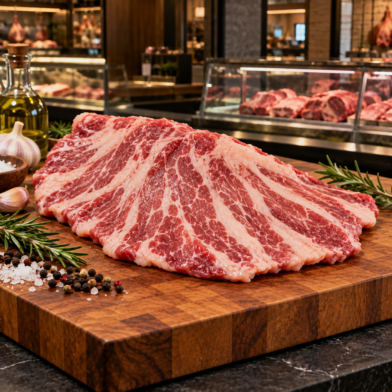 Cerdo ibérico — abanico