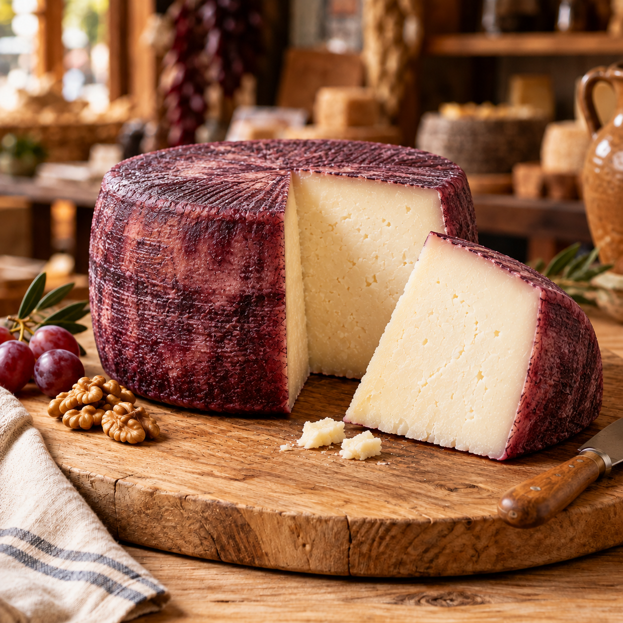 Queso de oveja con pimentón