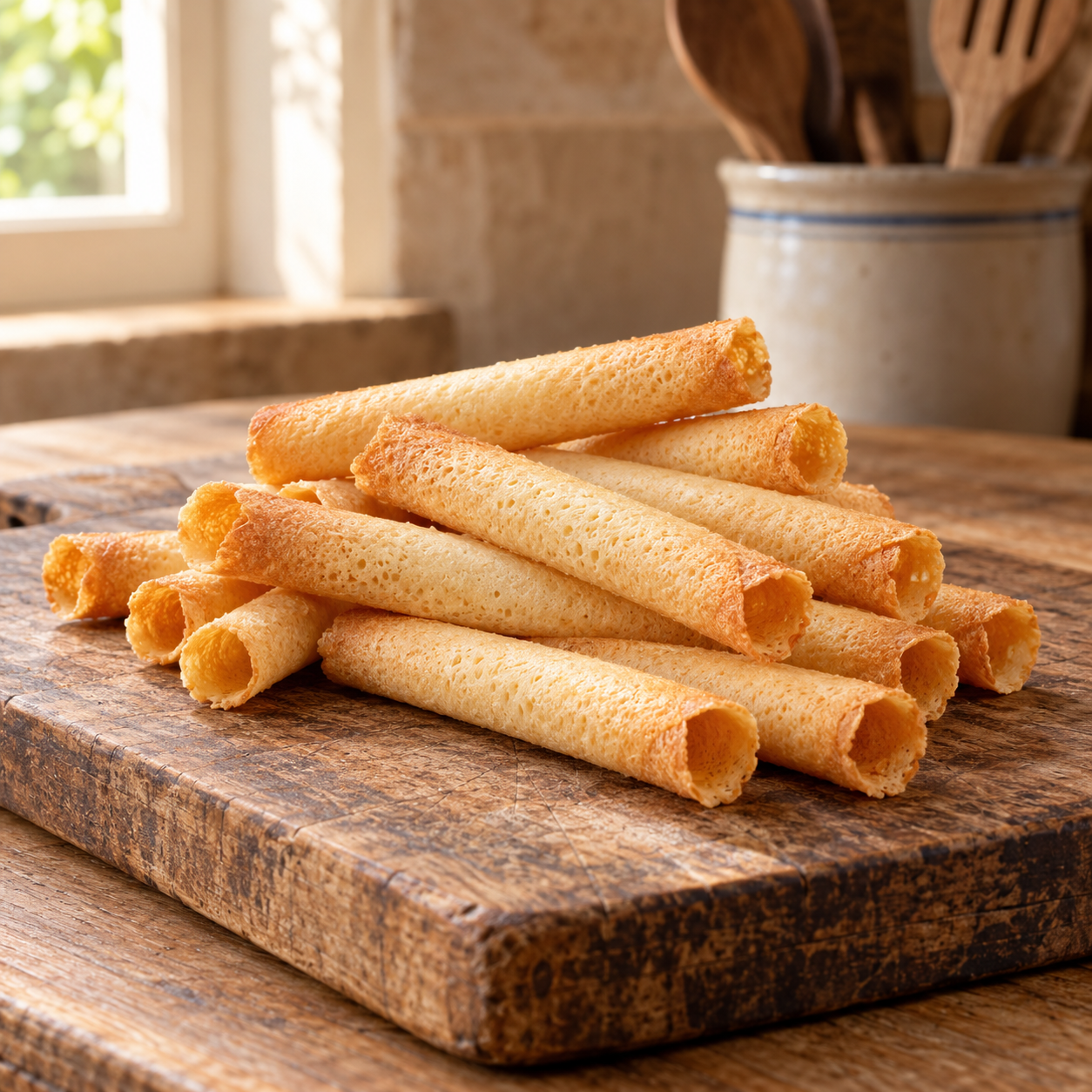 Cigarrillos de Tolosa crujientes