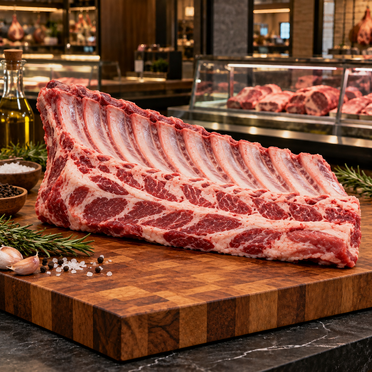 Cerdo ibérico — costillar
