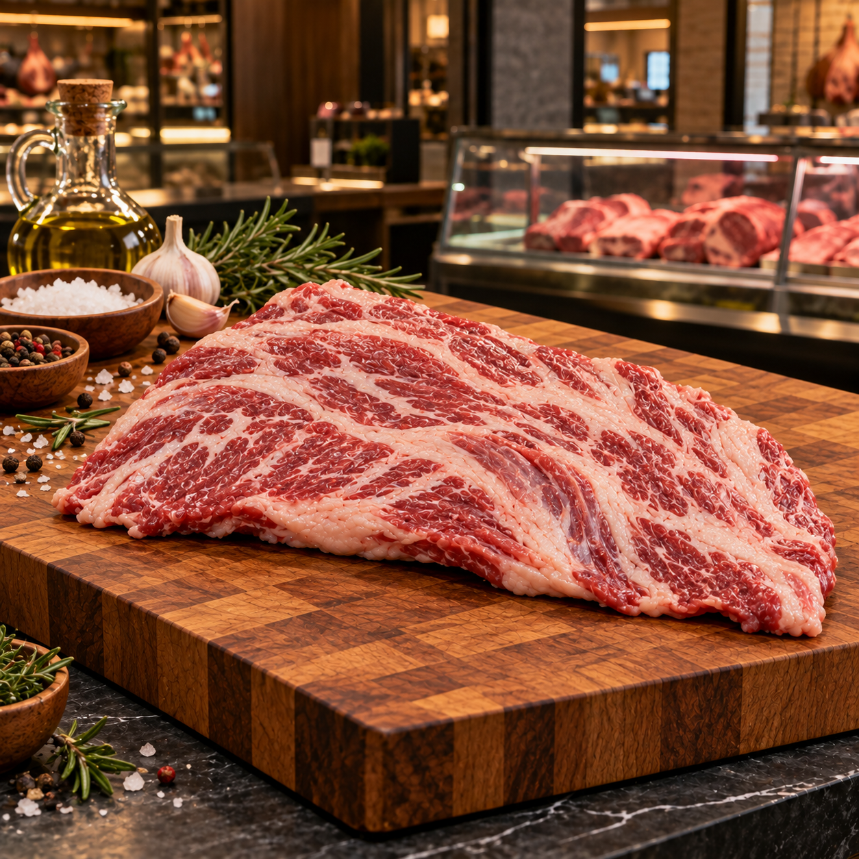 Cerdo ibérico — secreto